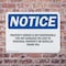 Signmission Property Owner Is Not Responsible For Any, 18 in W x Rectangle, Plastic OS-2PACK-NS-P-1218-L-17900 - alternate 5
